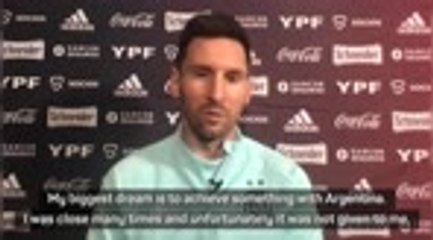 Messi chasing 'biggest dream' of Argentina silverware at Copa America