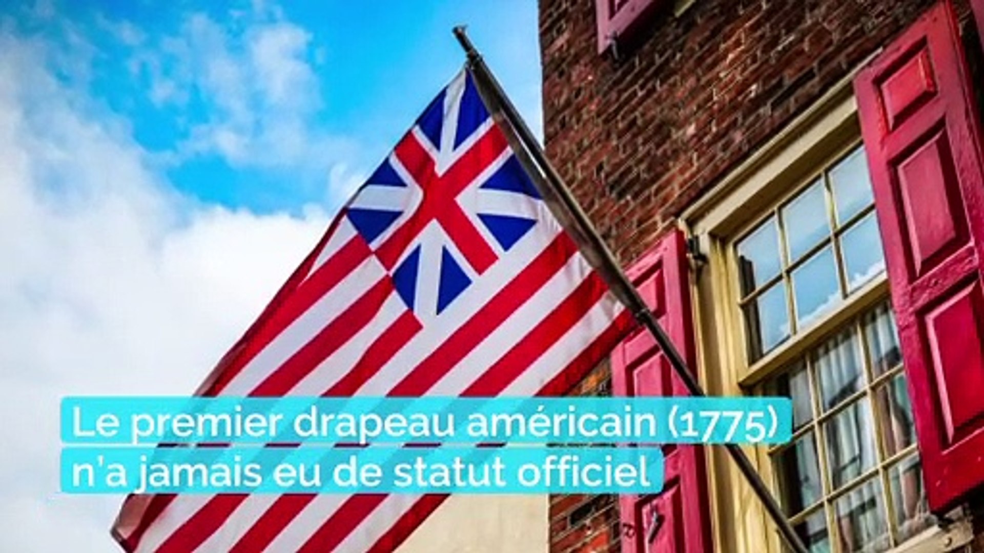 États-Unis : l'histoire du drapeau américain - Vidéo Dailymotion