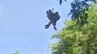 Isola del Cantone (GE) - Uomo infortunato nel fiume Creverino: soccorso in elicottero (14.06.21)