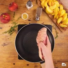 Magret de Canard aux pêches