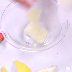 Granité bleu blanc rouge à la fraise, au citron et au curaçao