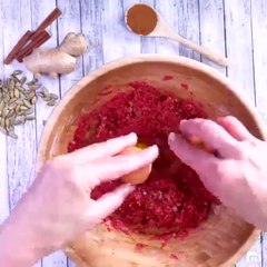 Cupcakes à la betterave et aux épices