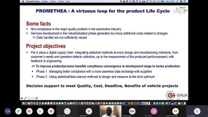 Part13 -Standards Days 01/06/2021 - Promethea project by Alexandre Loire (Galia / PFA) et Frederic Chambolle (PSA)