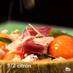 Salade de Melon à l'italienne