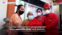 Warga Puas Lihat Kinerja Jokowi dan PDIP