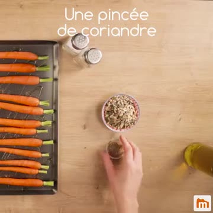 Carottes rôties