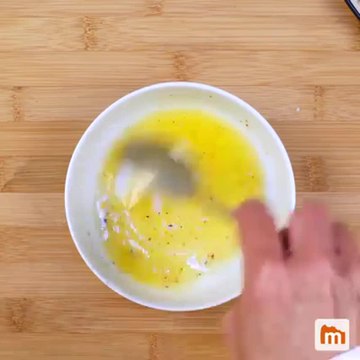 Salade de haricots verts fromagère