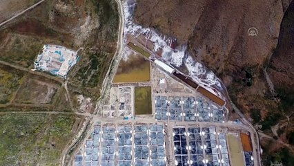 MUŞ - Kaynak sularından elde edilen tuz yurdun dört bir yanına gönderiliyor