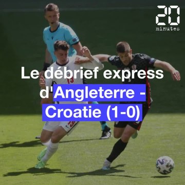 Euro 2021: Le débrief de la victoire 1-0 de l'Angleterre contre la Croatie