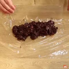 Vrai faux saucisson au chocolat