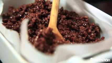 Barres chocolatées !