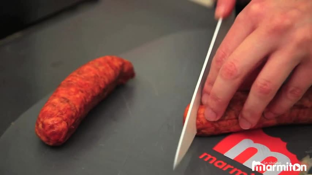 Poêlée de pommes de terre et saucisse fumée !
