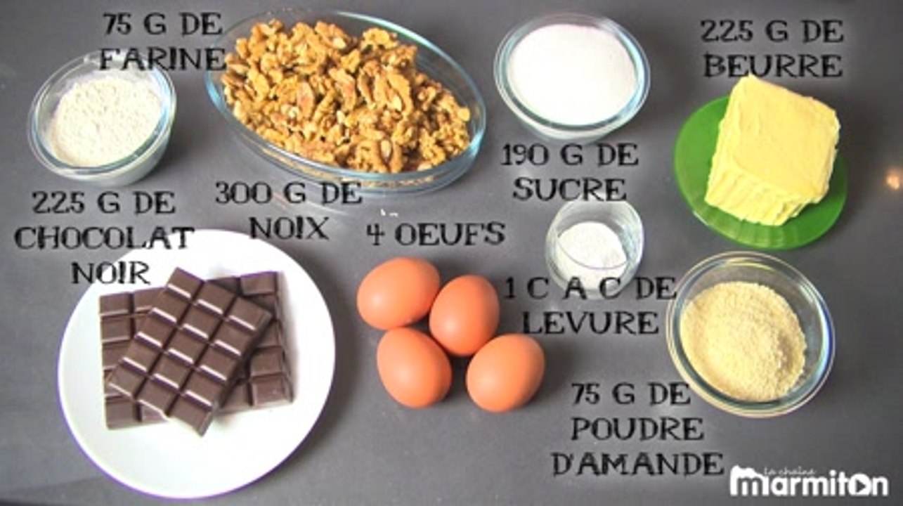 Brownies aux noix
