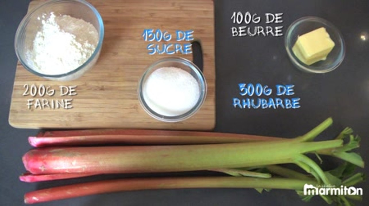 Cake rhubarbe