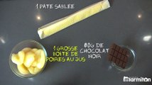 Recette : Tarte poire chocolat