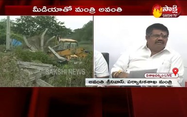 విశాఖలో వందలాది ఎకరాలు కబ్జా చేశారు: మంత్రి అవంతి