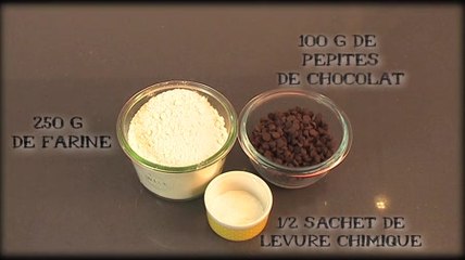 Recette : Muffins poire chocolat !