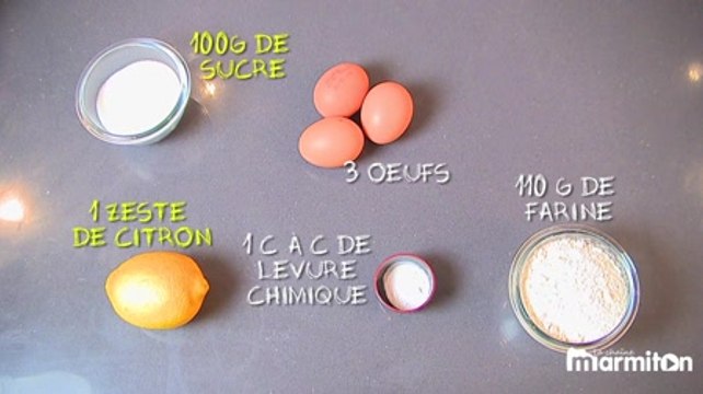 Recette : Madeleines citron
