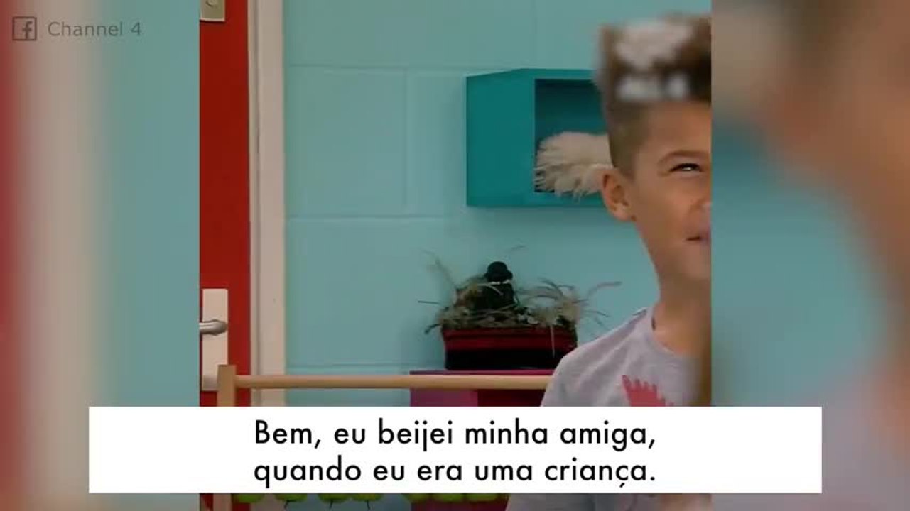 O que dizer dessas crianças tão sinceras e apaixonadas