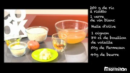 Recette : risotto au safran !