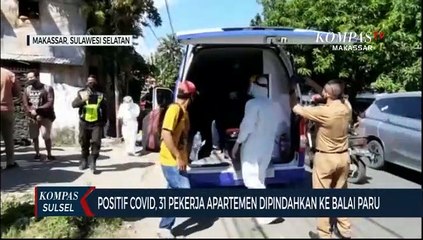 Positif Covid, 31 Pekerja Apartemen Dipindahkan Ke Balai Paru