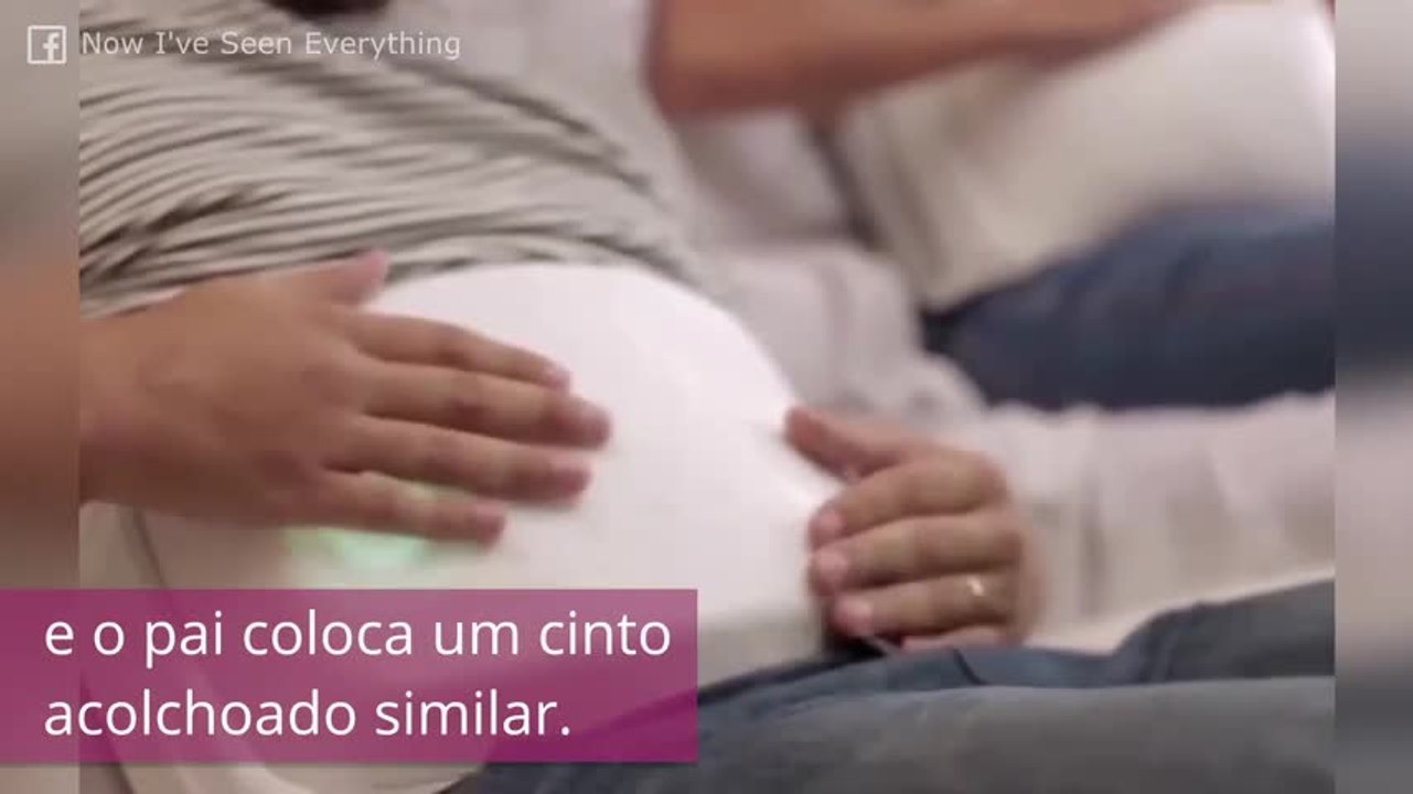 Vídeo: Dispositivo Que Permite o Pai/Parceira Sinta o Bebê Chutar