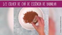 Brownies feitos sem forno