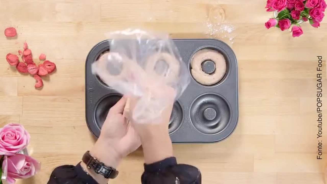 Donuts rosa: veja a receita