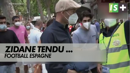 Zidane échange houleux avec un journaliste espagnol