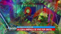 La Revista mostró de la mejor manera su apoyo al debut de la Selección, La Paz