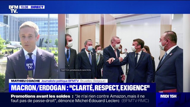 Rencontre entre Macron et Erdogan à Bruxelles: vers un apaisement des relations franco-turques ?