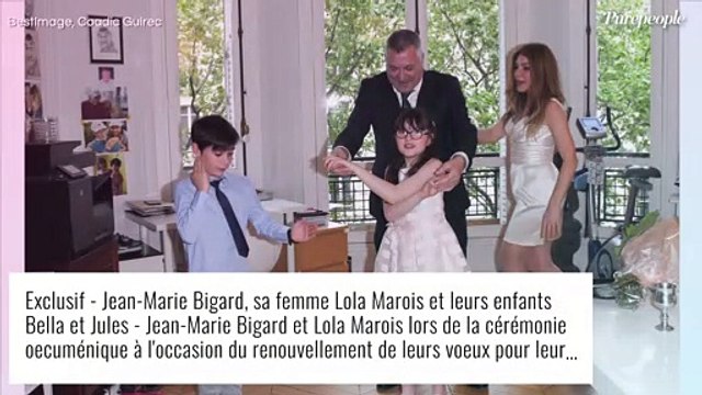 Jean-Marie Bigard et Lola Marois amoureux face à leurs jumeaux : ils célèbrent 10 ans de mariage