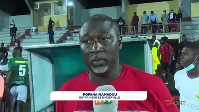 Football 1ere journée ligue 2: Bingerville VS Moossou réactions
