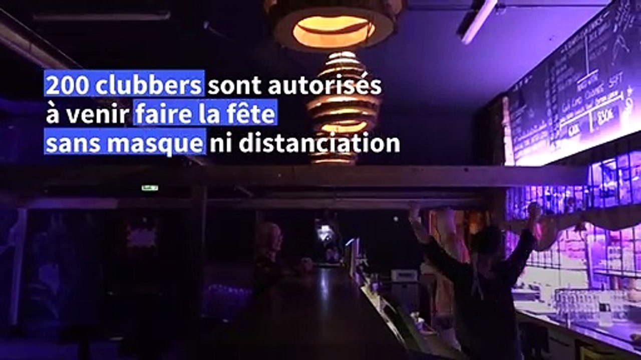 Danser comme avant le Covid: une boîte techno de Leipzig rouvre pour une soirée-test