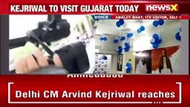 Delhi CM Arvind Kejriwal Reaches Ahmedabad Party Office To Be Inaugurated NewsX