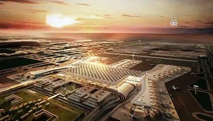 Üçüncü Havalimanı'na havadan bir bakış