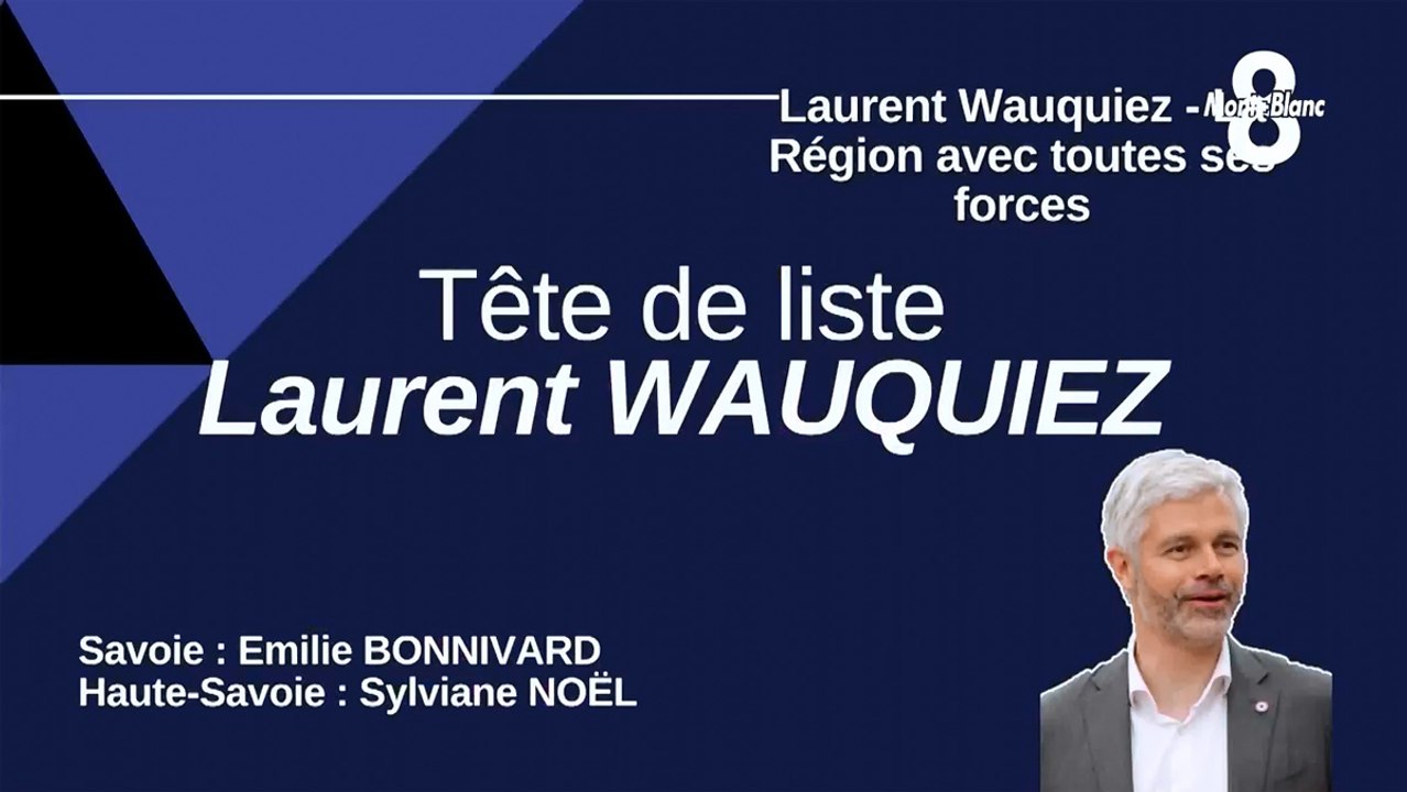 Laurent Wauquiez - La Région avec toutes ses forces