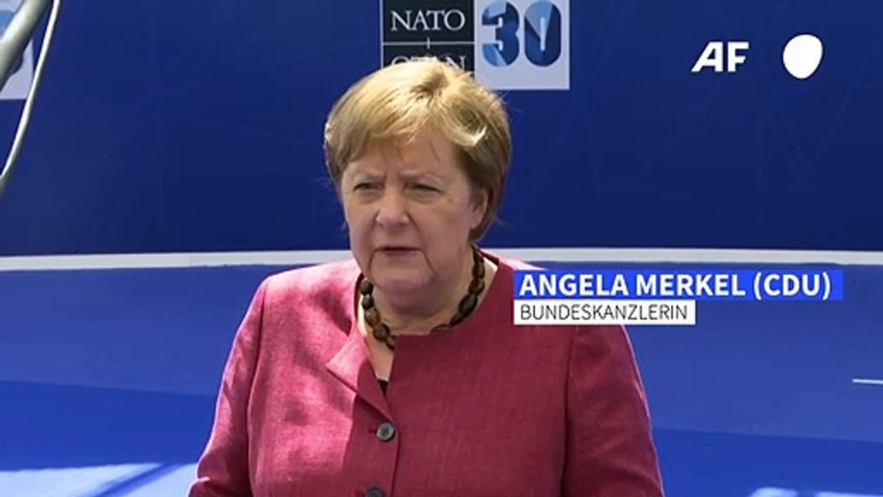 Merkel beklagt 'Desinformationskampagnen' durch Russland