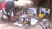 Fans Gather Outside Sushant Singh Rajput's Home On His Death Anniversary