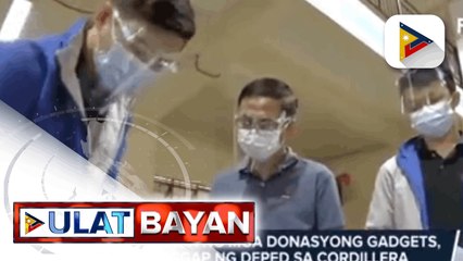 P14-M halaga ng mga donasyong gadgets, tinanggap ng DepEd sa Cordillera