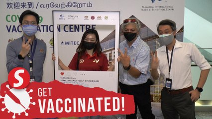 Media practitioners covering Tokyo Olympics get vaccine jabs