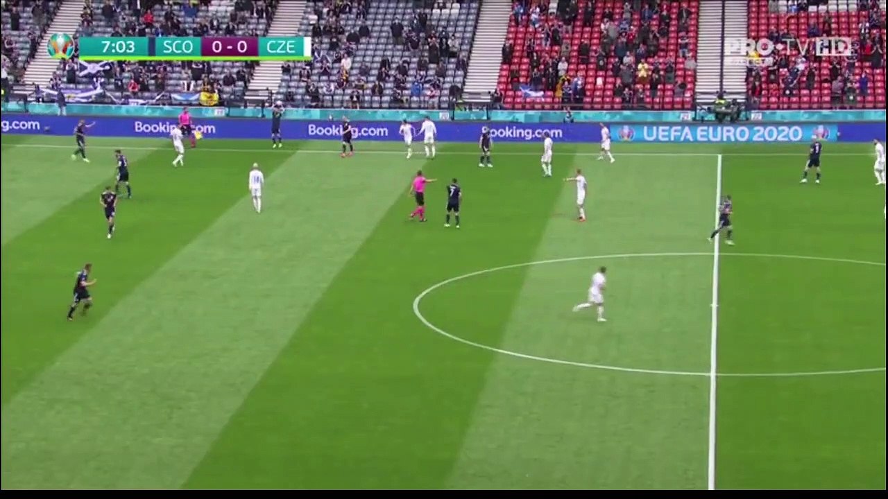 euro 2020 group d match 2 - scotland - czech republic first half