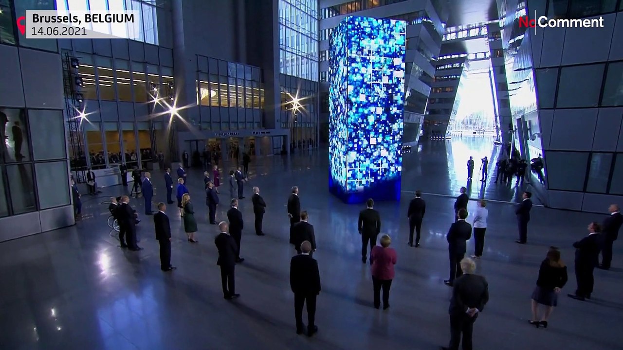 Spaciger Neustart mit Biden: Nato-Gipfel in Brüssel