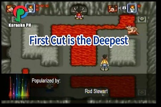 Rod Stewart First Cut Is The Deepest Karaoke