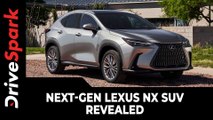 Next-Gen Lexus NX SUV Revealed | New SUV Becomes Better In Every Measurable Way