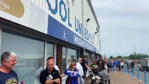 Hartlepool Utd fans buying tickets for the National League play-off final