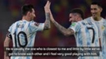 Messi enjoying relationship with 'very important' De Paul