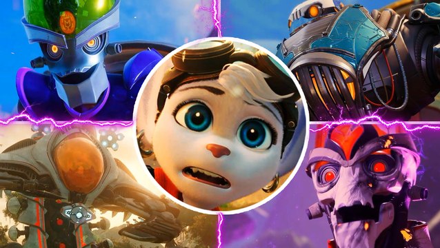 Ratchet & Clank: Rift Apart All Bosses (PS5)