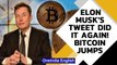 Elon Musk tweet: Bitcoin jumps as Tesla shares future plan with crypto| Oneindia News