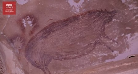 Gambar batu tertua di dunia ada di Nusantara Leluhur kamu cerdas